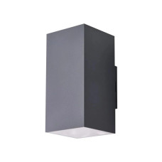 Вуличний світильник Azzardo AZ5231 Roland SQ LED 2x18W 3000K 1440Lm IP65 темно-сірий