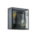 Вуличний світильник Azzardo AZ4488 Niklas E27 2x40W IP44 чорний