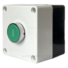 Одномісний пост керування Promfactor FP4-BOX1W1 з металевою кнопкою 