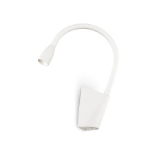 Бра, настінний світильник Ideal Lux 142708 Goose LED 1x3W 3000K 200Lm IP20 білий Бра, настінний світильник Ideal Lux 142708 Goose LED 1x3W 3000K 200Lm IP20 білий