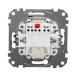 Двоклавішний вимикач Schneider Electric Sedna Design & Elements з підсвіткою алюміній SDD113105L