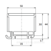 Клема Promfactor FT 1Р Cu:2.5-50мм²/ Al:6-50мм² синя FT1050N Клема Promfactor FT 1Р Cu:2.5-50мм²/ Al:6-50мм² синя FT1050N
