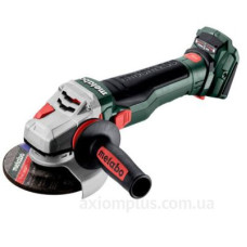 Акумуляторна кутова шліфувальна машина Metabo WB 18 LTX BL 15-125 Quick 1500 Вт 2500-10000 об/хв (601730850)