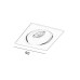 Точковий світильник Italux DL-26451-GU10-BK Ponar GU10 1x10W IP20 чорний