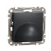 Накладка для виведення кабелю Schneider Electric Sedna Design & Elements чорна SDD114903