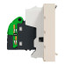 Розетка Schneider Unica NEW бежева комп'ютерна RJ45 Cat. 6 UTP ( NU341544 )