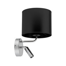 Бра, настінний світильник TK Lighting 4232 Richi E27+G9 1+1x15W+8W IP20 чорний