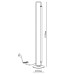 Торшер Goldlux 334008 Felicja LED 1x24W 4000K 3700Lm IP20 чорний