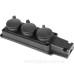 Каучукова потрійна колодка E.Next e.socket.rubber.029.3.16 16А із заземленням та захисною кришкою (s9100027)