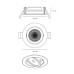 Точковий світильник Nordlux 2510300103 Monolo LED 1x4.8W 3000K 450Lm IP20 чорний