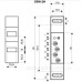 Реле часу ETI 002470003 CRM-2H UNI 12-240V AC/DC