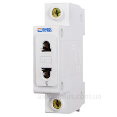 Розетка на Din-рейку Аско-Укрем C45 2Р (A0150010103)