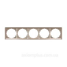 Рамка 5-містна E.Next e.lux.10104L.5.fr.nickel нікель (ins0040063)