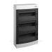 Настінний модульний щиток NOARK PNS 36T прозорі дверцята 3x12м IP40 (101502)
