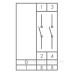 Кулачковий перемикач EMAS PSA032AK231S ON-OFF (0-1) 32А