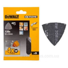 Шліфувальний папір DeWALT DTM3093 P120 93мм для дельташліфмашин (5шт) Шліфувальний папір DeWALT DTM3093 P120 93мм для дельташліфмашин (5шт)