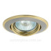 Точковий поворотний світильник Kanlux Horn CTC-3115-SN/G (02830) матовий нікель із золотим Точковий поворотний світильник Kanlux Horn CTC-3115-SN/G (02830) матовий нікель із золотим