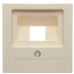 Центральна плата розетки ABB Basic 55 2CKA001753A0098 1803-92-507 (слонова кістка)