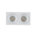 Точковий світильник TK Lighting 10580 Prisma Duo GU10 2x10W IP65 білий