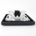Розетка EL-BI VEGA чорна мат комп'ютерна 1-на CAT6 RJ45 ( 510-014800-247 )