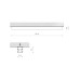 Світильник стельовий Nowodvorski 10213 CL Office Pro LED 1x40W 3000K 4540Lm IP20 чорний