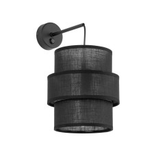 Бра, настінний світильник TK Lighting 5955 Calisto E27 1x15W IP20 чорний