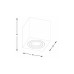 Точковий світильник Zuma Line ACGU10-161-N Quardip GU10 1x50W IP44 чорний (5905316608740)