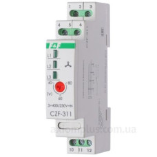Датчик втрати фази F&F CZF-311 3х400В+N 10А Датчик втрати фази F&F CZF-311 3х400В+N 10А
