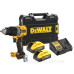 Ударний дриль-шурупокрут безщітковий DeWALT DCD805H2T XR Li-Ion 18В 5Аг 90Нм патрон 13мм