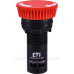Кнопка моноблочна грибок ETI 004771482 ECM-T10-R (відключення поворотом 1NO червона)