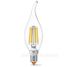 Світлодіодна філаментна лампа Videx Filament C37Ft E14 6Вт 4100K (VL-C37Ft-06144)