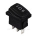 Перекидний перемикач TNSy KCD1-2-103W B/B IP65 чорний (TNSy5500697)