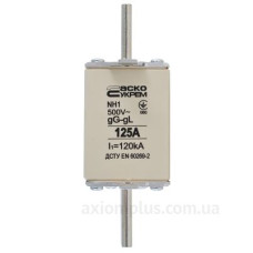 Запобіжник Аско-Укрем NH1 125A gG (A0050010029)