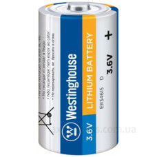 Літієва батарейка Westinghouse ER34615-19000mAh Li-SOCI2 ER34615 3.6В 19000mАч 1шт