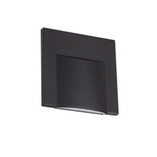 Світильник для підсвітки сходів/коридору Kanlux 33333 Erinus LED 1x0.8W 4000K 15Lm IP20 чорний