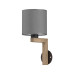 Бра, настінний світильник TK Lighting 4221 Troy E27 1x15W IP20 сірий