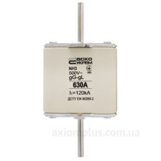 Запобіжник Аско-Укрем NH3 630A gG (A0050010041)