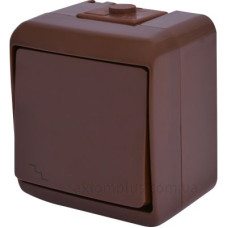 Вимикач прохідний Eti Hermetics VHE-3-KR IP54 коричневий (4668042)