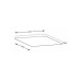 Світильник стельовий Zuma Line 12100005-GD Sierra LED 1x60W 4000K 3600Lm IP20 золотий (5905316606234)