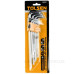 Комплект подовжених ключів Tolsen (20057) Torx Т10-Т50 (9шт)