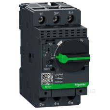 Автомат захисту двигуна Schneider Electric GV2P06 1-1.6 Автомат захисту двигуна Schneider Electric GV2P06 1-1.6