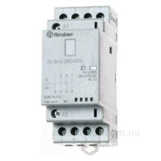 Контактор Finder 4NO 25A 220-240В AC/DC (223402304320)