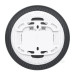 Світильник Maxus SP Ceiling 18Вт 4100K Circle Slim Black (1-MSP-1841-SLB)