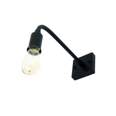 Бра, настінний світильник Pikart 1676 Black E27 1x60W IP20 чорний