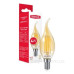 Філаментна лампа Maxus C37 FM-T 220Вт E14 Golden (1-MFM-731)