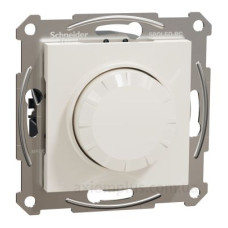 Поворотний димер для LED ламп RC 3-370Вт Schneider Electric Asfora без рамки кремовий (EPH6870123)