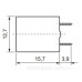 Електромеханічне реле ETI 002473046 MER1-012DC (1x16A 250VAC)