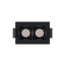 Точковий світильник Kloodi KD-POINT 2X2 4W 3K BK LED 360Lm IP20 чорний