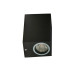 Вуличний світильник Azzardo AZ4268 Rimini Square GU10 2x35W IP54 чорний Вуличний світильник Azzardo AZ4268 Rimini Square GU10 2x35W IP54 чорний