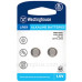 Лужна батарея Westinghouse LR69-BP2(AG6-BP2) Alkaline таблетка LR69 2шт у блістері